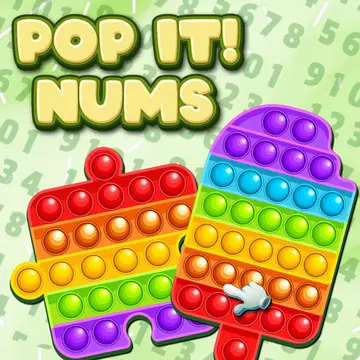 Pop It Nums - Juego de matemáticas y burbujas para jugar en línea gratis