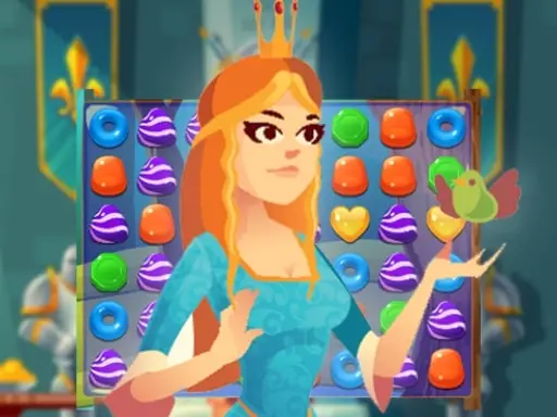 Princess Candy - Juego de combinar y decorar en línea gratis
