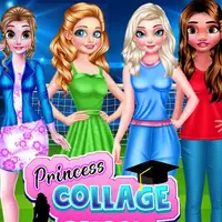 Princess Collage Random Day - Juegos de Vestir y Diversión Gratis