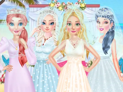 Princess Collective Wedding لعبة زفاف الأميرات المجانية أونلاين