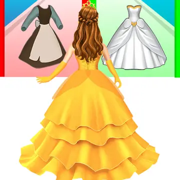 Princess Dress Up Run - Jeu de course et dress-up pour jouer en ligne