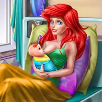 Princess Mermaid Mommy Birth - Jogo de Cuidar e Fazer Parto Online Grátis