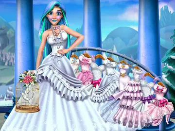 Princess Snow Wedding - Jogue Grátis e Divirta-se com Moda e Beleza