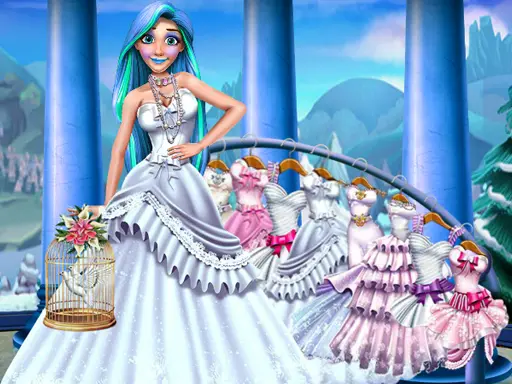 Princess Snow Wedding - Kostenloses Ankleidespiel online spielen