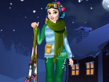 Princess Winter Skiing - Jogo de Esqui e Snowboard para Meninas