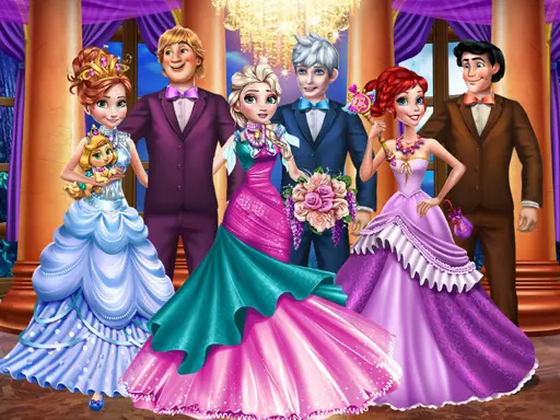 Princesses Castle Ball - Juego de vestir y estrategia gratis
