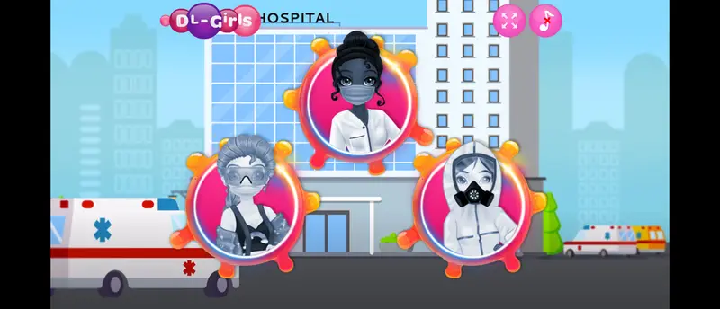 Princesses VS Epidemic - Jeu de rôle et soins en ligne gratuit