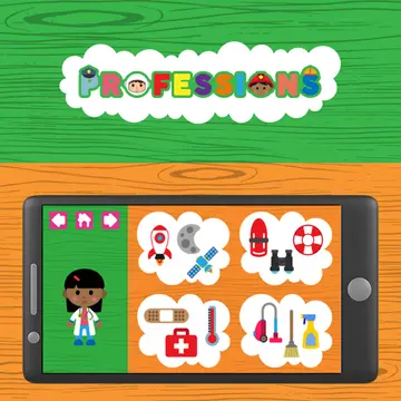 Professions - Çocuklar İçin Eğitici Oyunlar | Ücretsiz Oyna