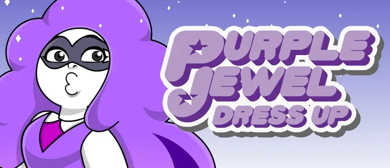 Purple Jewel Dress Up Game