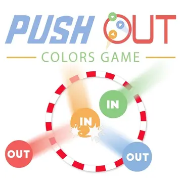Push Out Colors Oyunu - Çok Oyunculu Arena Oyunu