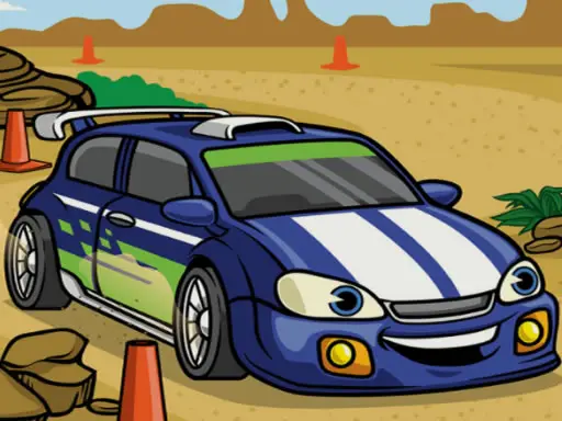 Racing Cartoons Puzzles - Kostenloses Online Spiel für Kinder
