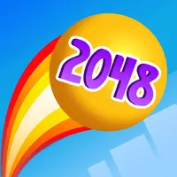 Rainbow Balls 2048 - Jogo online gratuito para jogar