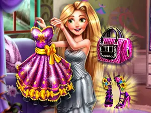Rapunzel Ballkleid Spiel – Kostenlose Ankleide Spiele für Mädchen
