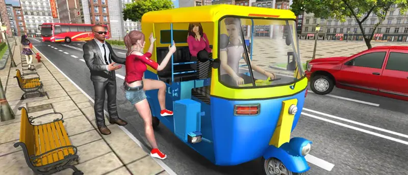 Real Rickshaw Drive - Jogue Agora e Dirija Off Road