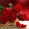 Red Roses Puzzle - Juego de rompecabezas gratis en línea