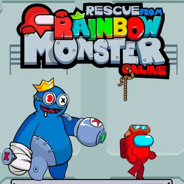 Rescate del Monstruo Arcoíris Online - Juego de Puzzle Gratis