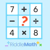 RiddleMath لعبة الألغاز الرياضية المجانية لتحدي الذكاء عبر الإنترنت