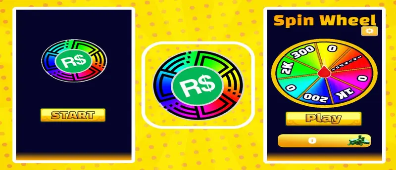 Robux Spin Wheel - Kostenloses Roblox Spiel zum Spielen