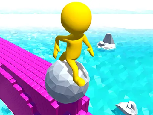 Roll Run 3D Ücretsiz Oyna - En Güzel Top Koşma Oyunu