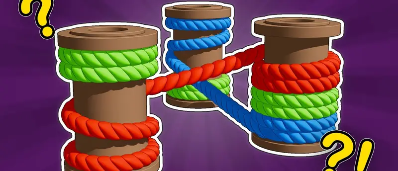 Rope Sorting: Juego de Rompecabezas y Casual para jugar gratis
