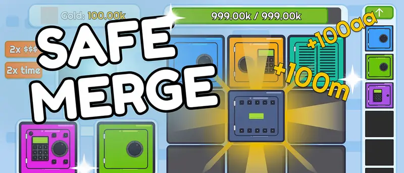 Safe Merge - Jogo de Combinação e Idle para Jogar Grátis