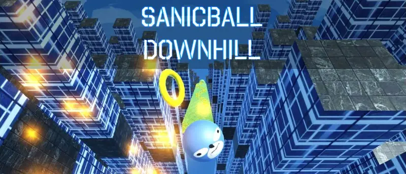 Sanicball Downhill – Kostenloses Online Laufspiel spielen