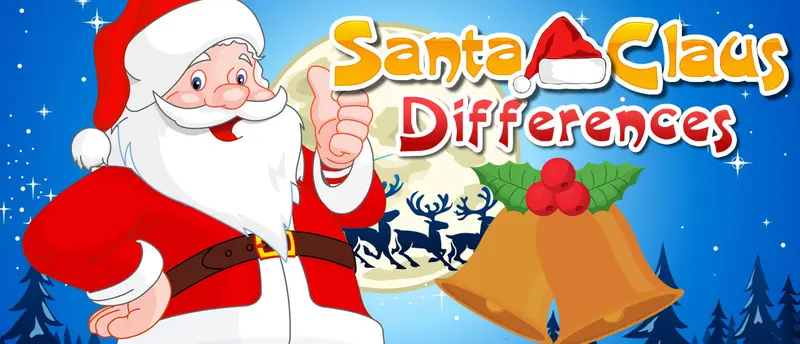 Santa Claus Differences - Eğlenceli Bulmaca Oyunu