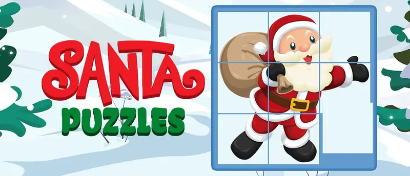 Santa Puzzles - Jeu de Puzzle en Ligne Gratuit