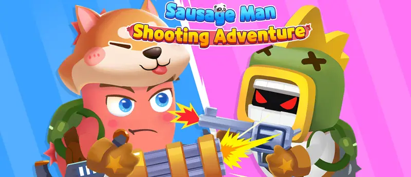 Sausage Man Shooting Adventure