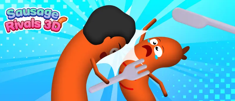 Sausage Rivals 3D - Juego de lucha de salchichas gratis