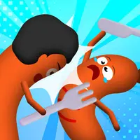 Sausage Rivals 3D Oyna - Eğlenceli Dövüş Oyunu