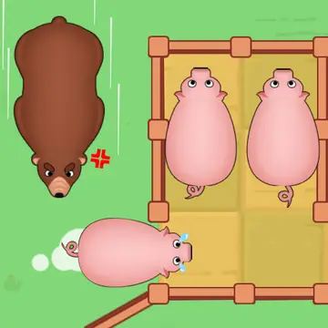Save The Piggies لعبة ألغاز مجانية للعب أونلاين