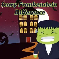 Scary Frankenstein Difference - Kostenloses Online Suchspiel für Kinder