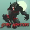 Scary Monsters Coloring - Juego gratis para colorear y jugar en línea