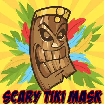Scary Tiki Mask Memory - Jeu de mémoire en ligne gratuit