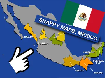 Scatty Maps Mexico - Ücretsiz Coğrafya Oyunlarıyla Meksika'yı Öğren