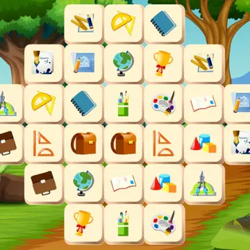 School Mahjong Deluxe - Ücretsiz Çevrimiçi Oyna