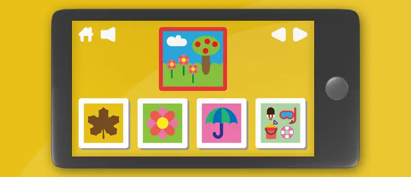 Seasons - Juego de rompecabezas para aprender las estaciones del año