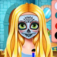 Sisters Halloween Face Paint - Jeu de déguisement et maquillage en ligne gratuit