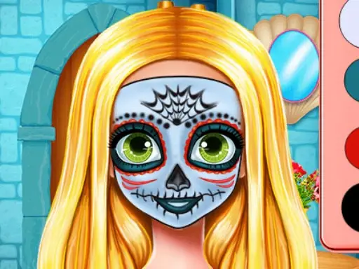 Sisters Halloween Face Paint - Juego de vestir y pintar en línea gratis