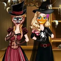 Sisters Halloween Preparations - Ücretsiz Giydirme ve Kostüm Oyna