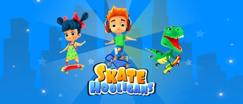 Skate Hooligans - Jeu d'Aventure et d'Agilité à Jouer en Ligne Gratuit