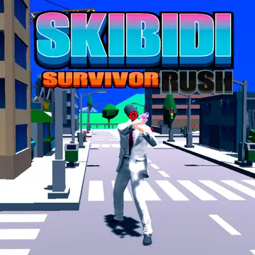 Skibidi Survivor Rush - Free 3D Action Shooting Game
