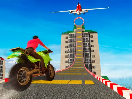 Sky Bike Stunt 3D – Kostenloses Bike Rennspiel & Stuntspiel