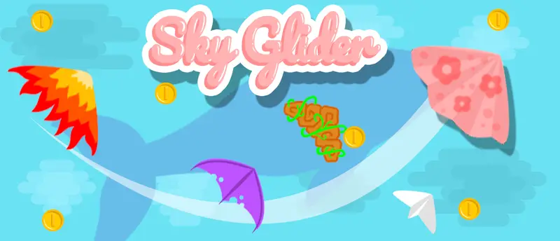 Sky Glider – Kostenloses Online Spiel zum Fliegen und Sammeln