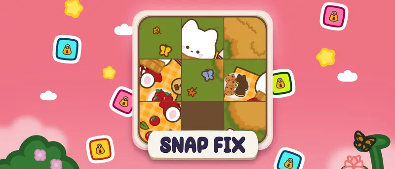 Snap Fix: Juego de rompecabezas rápido y gratuito