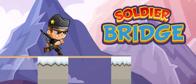 Soldier Bridge - 簡単なカジュアルゲームで遊ぼう
