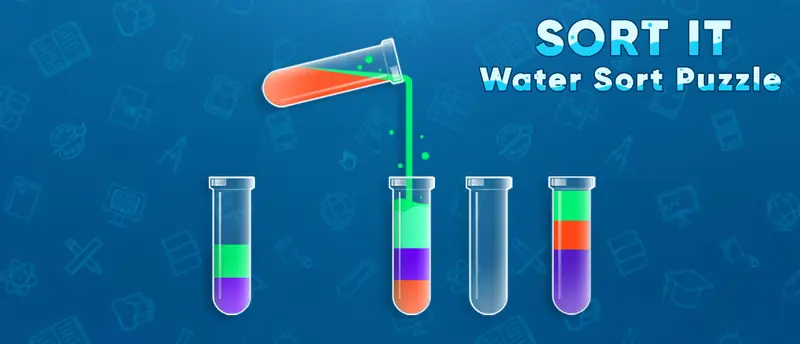 Sort It - Jogo de Quebra-Cabeça Água para Jogar Grátis