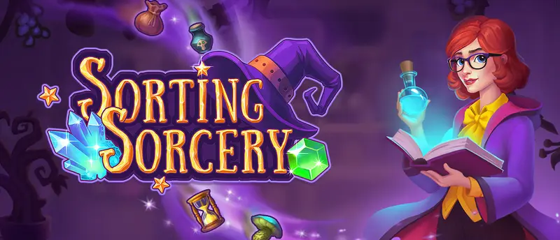 Sorting Sorcery パズルゲーム|魔法のアイテム整理ゲーム無料
