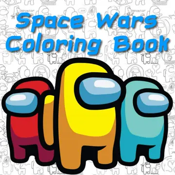 Space Wars Cartoon Coloring - Juego Gratis para Niños en Línea